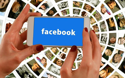 AI creating ad copy on a laptop